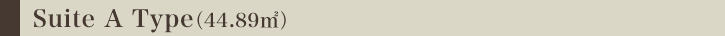 Suite A type  (44.89㎡)
